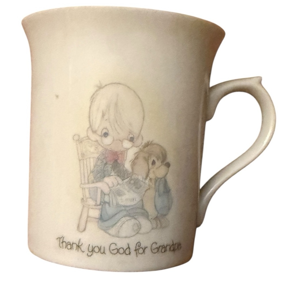 Enesco Precious Moments Grandpa Coffee Mug